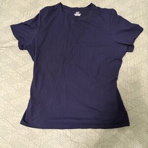 SKIMS Navy Short Sleeve fits everybody T-shirt